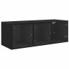 Meuble mural Chêne noir 102 x 37 x 35 cm Bois d'ingénierie 619930619930