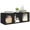 Meuble mural Chêne noir 102 x 37 x 35 cm Bois d'ingénierie 619930619930