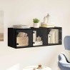 Meuble mural Chêne noir 102 x 37 x 35 cm Bois d'ingénierie 619930619930