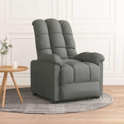 Fauteuil inclinable Gris foncé Tissu 619933619933