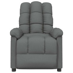 Fauteuil inclinable Gris foncé Tissu 619933619933