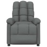 Fauteuil inclinable Gris foncé Tissu 619933619933