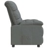 Fauteuil inclinable Gris foncé Tissu 619933619933