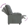 Fauteuil inclinable Gris foncé Tissu 619933619933