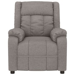 Fauteuil inclinable électrique Taupe Tissu 619936619936
