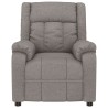 Fauteuil inclinable électrique Taupe Tissu 619936619936