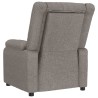 Fauteuil inclinable électrique Taupe Tissu 619936619936