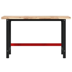 Établi 140x60x83 cm bois massif d'acacia rectangulaire 619941619941