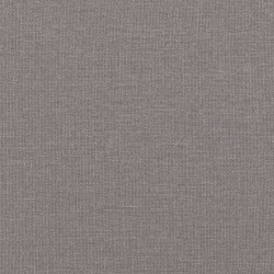 Fauteuil avec repose-pied Taupe 60 cm Tissu 619945619945