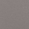 Fauteuil avec repose-pied Taupe 60 cm Tissu 619945619945