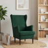 Fauteuil Vert foncé Velours 619946619946