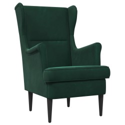 Fauteuil Vert foncé Velours 619946619946