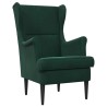 Fauteuil Vert foncé Velours 619946619946