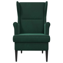 Fauteuil Vert foncé Velours 619946619946