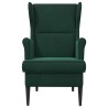 Fauteuil Vert foncé Velours 619946619946
