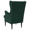 Fauteuil Vert foncé Velours 619946619946