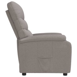 Fauteuil inclinable Taupe Tissu 619954619954