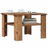 Table basse vieux bois 60x60x42 cm bois d'ingénierie 619956619956