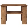 Table basse vieux bois 60x60x42 cm bois d'ingénierie 619956619956