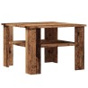 Table basse vieux bois 60x60x42 cm bois d'ingénierie 619956619956