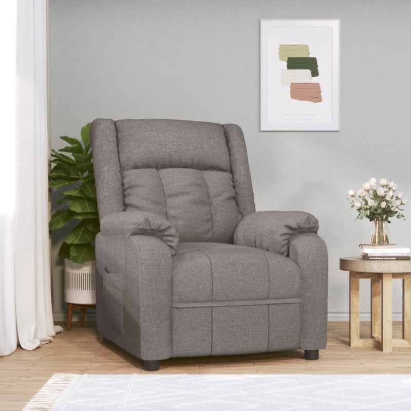 Fauteuil inclinable Taupe Tissu 619959619959