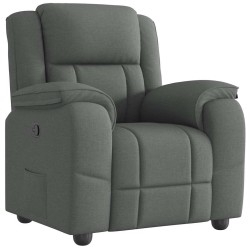 Fauteuil inclinable Gris foncé Tissu 619962619962