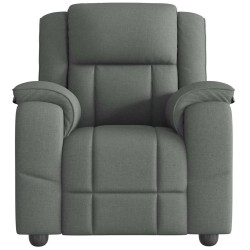 Fauteuil inclinable Gris foncé Tissu 619962619962