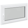 Fenêtre de sous-sol RISOR 100 x 60 cm PVC et verre Blanc 619963619963