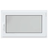 Fenêtre de sous-sol RISOR 100 x 60 cm PVC et verre Blanc 619963619963