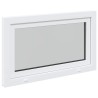 Fenêtre de sous-sol RISOR 100 x 60 cm PVC et verre Blanc 619963619963