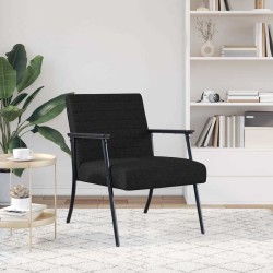 fauteuil Noir 59 x 75 x 78 cm tissu 619969619969