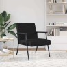fauteuil Noir 59 x 75 x 78 cm tissu 619969619969
