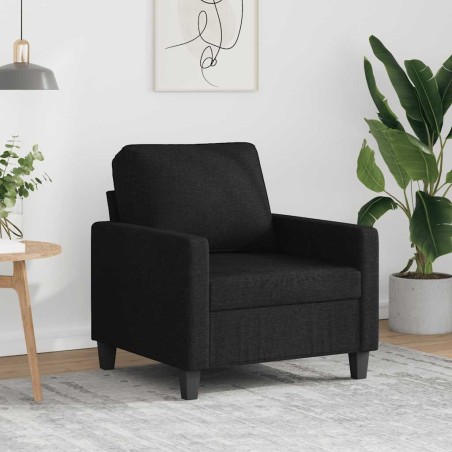 Fauteuil Noir 60 cm Tissu 619971619971