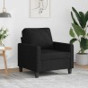 Fauteuil Noir 60 cm Tissu 619971619971