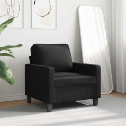 Fauteuil Noir 60 cm Tissu 619971619971