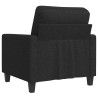 Fauteuil Noir 60 cm Tissu 619971619971