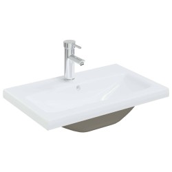 Meuble de Lavabo de Salle de Bain Chêne noir 60 x 39 x 62 cm 619983619983