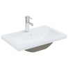 Meuble de Lavabo de Salle de Bain Chêne noir 60 x 39 x 62 cm 619983619983