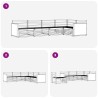 Ensemble de canapés d'extérieur 5 pcs Naturel 620005620005