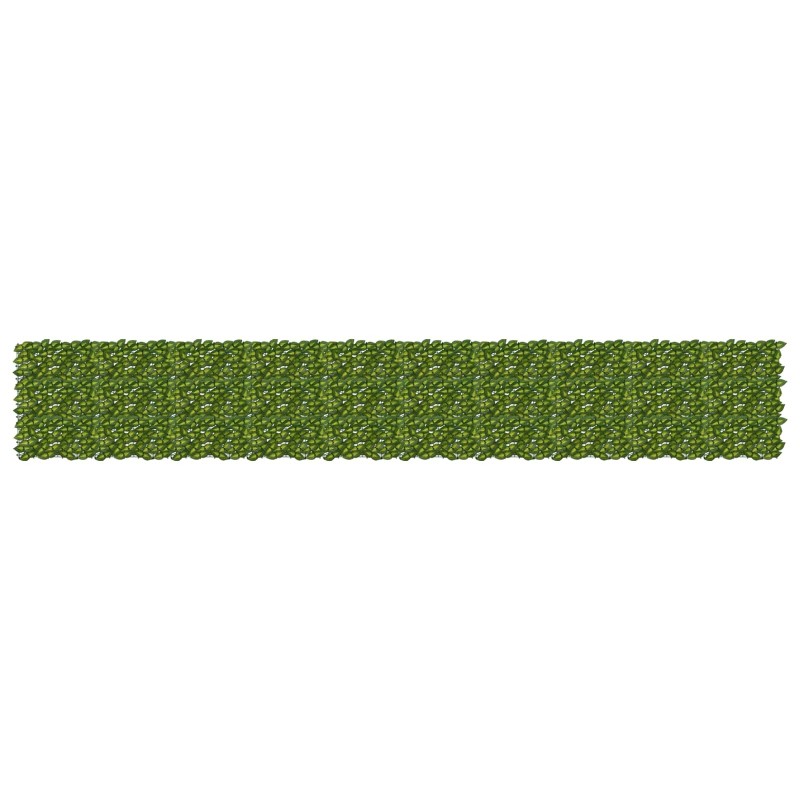 Écran de balcon avec feuilles Vert et jaune 500 x 75 cm 620007620007