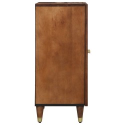 Buffet 2 pcs marron miel 60 x 33 x 75 cm Bois de mangue massif 620008620008