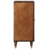 Buffet 2 pcs marron miel 60 x 33 x 75 cm Bois de mangue massif 620008620008