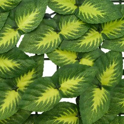 Écran de balcon avec feuilles Vert et jaune 200 x 150 cm 620017620017