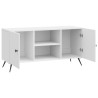 Meuble TV Blanc brillant 102 x 34,5 x 50 cm Bois d'ingénierie 620044620044