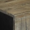 Buffet gris clair 60x33,5x75 cm bois de manguier massif 620048620048