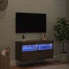 Meuble TV mural 80 x 30 x 40 cm Chêne artisanal 620057620057