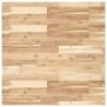 Dessus de table carré 80x80x4 cm bois massif d'acacia 620068620068