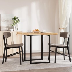 Dessus de table carré 80x80x4 cm bois massif d'acacia 620068620068