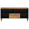 Meuble TV 100x33x46 cm bois massif de manguier 620075620075