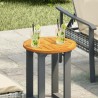 Dessus de table Ø40x2 cm rond bois massif d'acacia 620080620080